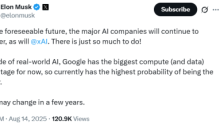 马斯克罕见称赞谷歌：最有可能成为AI行业领先者 但xAI也不差！ 