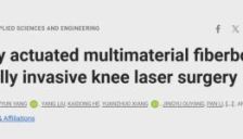 华科大团队重磅突破！《Science》子刊：磁驱光纤机器人，突破膝关节微创手术难题 