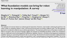 IJRR北邮首篇，联合三星中国研究院、清华大学等共同探讨“机器人操作大模型” 