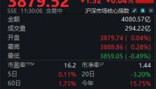 A股震荡上行沪指半日微涨 