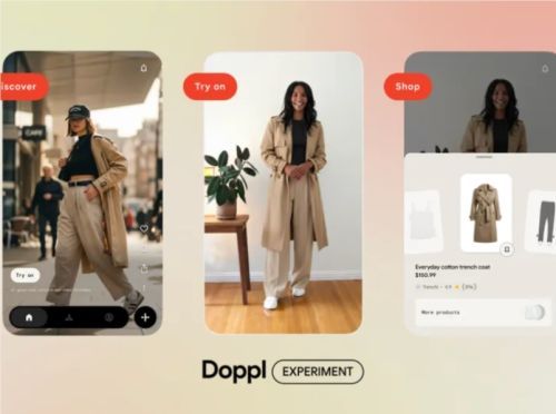谷歌Doppl购物功能上线 虚拟试穿更便捷