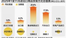 11月外贸增速回升至4.1% 芯片与新能源车出口领涨 