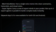 Skywork APP 5.0上线：一句话生成脑图、待办、PPT及海报，多Agent并行实现高效创作 