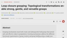 告别笨重钢爪 机器人用温柔藤蔓搬运人体 