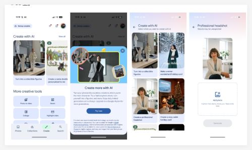 iPhone 用户也能体验 Gemini AI 功能 谷歌相册新增“AI创作”功能