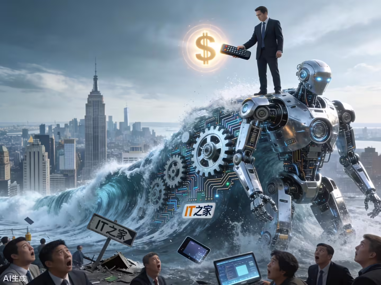 花旗前高管预警：未来几十年AI机器人或将超越全球劳动人口 