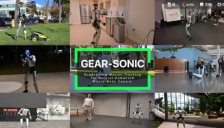 英伟达发布SONIC模型 人形机器人动作更拟人 