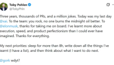 xAI创始成员离职 首批元老仅剩五人 