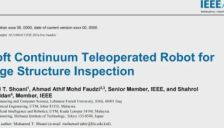 软体机器人成桥检替身 水下空中全能作业 