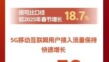 工信部：春节9天5G流量占比超七成 