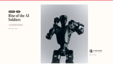 乌克兰前线首次部署人形机器人参战 