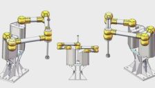 阿童木高温并联机器人上市 告别高温炼狱 