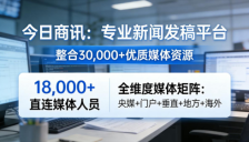 AI时代助力企业品牌传播 今日商讯专业发稿机构受关注 