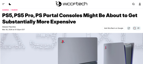 索尼PS5因内存涨价上调欧洲售价