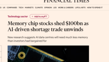 谷歌新技术冲击市场 美芯片股市值暴跌 