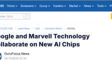 发力AI算力 谷歌正与Marvell洽谈合作开发两款AI芯片 