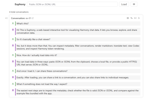OpenAI 推出开源数据可视化工具 Euphony：基于 Harmony 框架