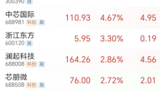 芯片代工行业掀起涨价潮：最高上调30%，两大巨头业绩逆势增长（表格） 