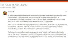 Ubuntu官宣将于2026年全面集成原生AI能力，定位AI增强而非独立AI产品 