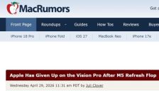 苹果重组Vision Pro研发团队，战略资源向Siri和AI智能眼镜倾斜 
