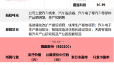 年营收超百亿的汽车零部件企业今日申购 