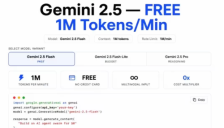 谷歌全面扩容Gemini API免费额度：部分模型单分钟吞吐量翻至百万级 