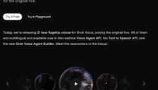 xAI全面升级Grok Voice，新增21款多语言旗舰语音 