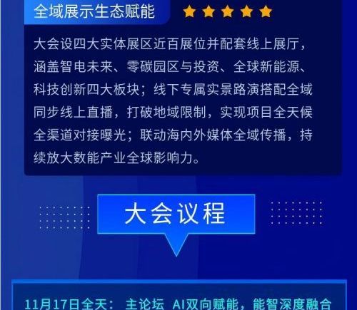 第二届AI+能源发展大会将于11月启幕，正式启动招募，共筑数智赋能低碳的能源产业新生态