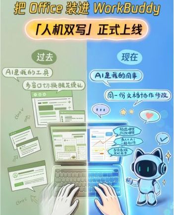 WorkBuddy重大升级 人机双写功能正式上线